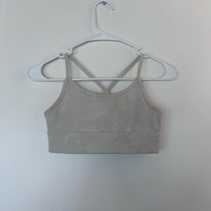 Nike Women's Camo Sports Bra - Light Gray